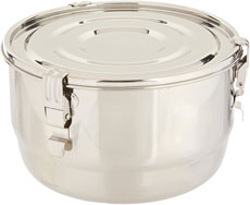 4 liter stainless steel containers from CVault