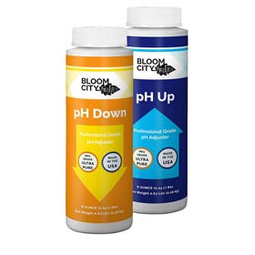 Bloom City pH Up and Down set is a little cheaper than Botanicare's pH Up.