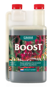 The 1 liter bottle of Canna Boost will let you mix 25 5-gallon buckets.