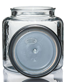 All of the Anchor Hocking Jars have a rubber gasket seal. It's tight but not as good as a mason jar.