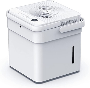 The Midea Cube 20 pint dehumidifier has a stackable mode with a very large bucket capacity.
