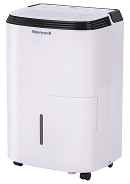The Honeywell 50 pint dehumidifier is a reliable option that's best for placement outside of your grow tent.