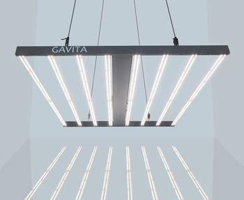 Gavita Pro 1700e LED is our top pick for best LED light for 4x4 grow tent use.