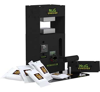 The NugSmasher OG basic bundle includes a rosin press under 1000 dollars.