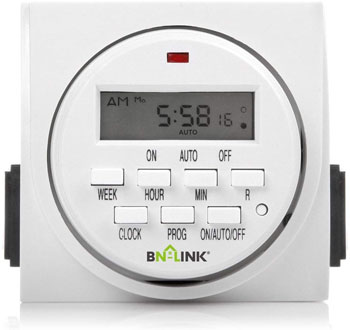 The BN LINK digital timer lets your program your pump in one minute intervals.