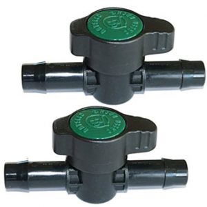 Habitech 1/2" ball valve controls pressure in watering systems