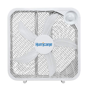 The Hurricane box fan is a cheap choice for grow room circulation.