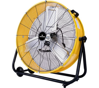 The Tornado 24 inch Drum Fan is a powerful box fan for grow room and large grow tent use.
