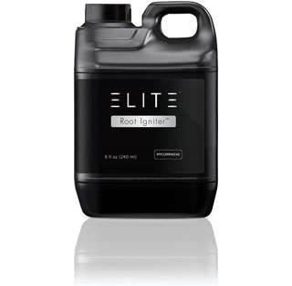 Elite Root Ignitor is a supplement that will help transplanted cannabis plants develop strong root structure in their new container.